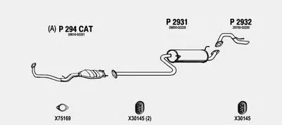 Система выпуска ОГ FENNO купить