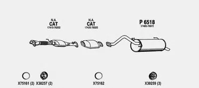 Система выпуска ОГ FENNO купить