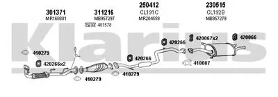 Система выпуска ОГ KLARIUS купить