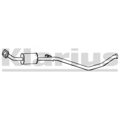 Средний глушитель выхлопных газов KLARIUS купить