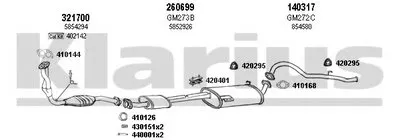 Система выпуска ОГ KLARIUS купить