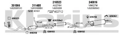 Система выпуска ОГ KLARIUS купить