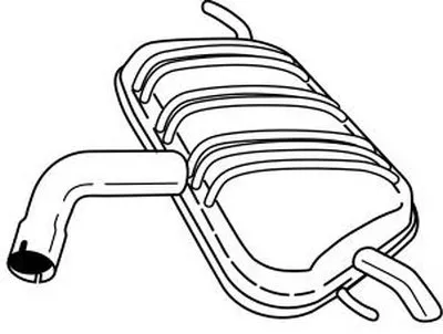 Глушитель выхлопных газов конечный SIGAM купить