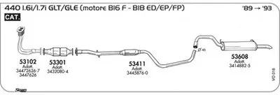 Система выпуска ОГ SIGAM купить