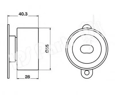 Устройство для натяжения ремня, ремень ГРМ IPS Parts IPS Parts купить