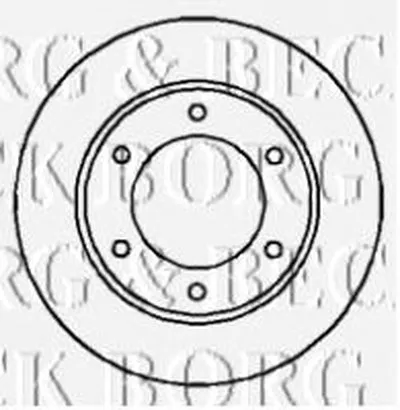 Тормозной диск BORG & BECK купить