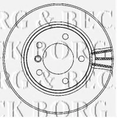 Тормозной диск BORG & BECK купить