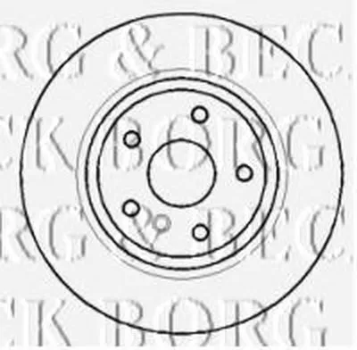 Тормозной диск BORG & BECK купить