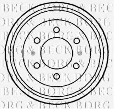 Тормозной барабан BORG & BECK купить