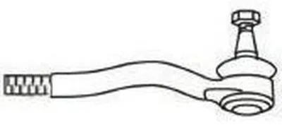 Наконечник поперечной рулевой тяги FRAP купить