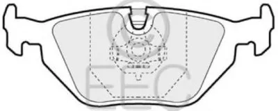 Комплект тормозных колодок, дисковый тормоз EEC купить