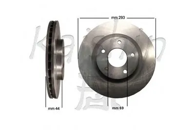 Тормозной диск KAISHIN купить