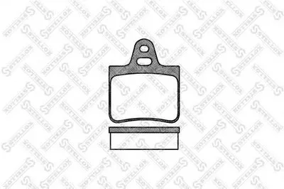 Комплект тормозных колодок, дисковый тормоз STELLOX купить