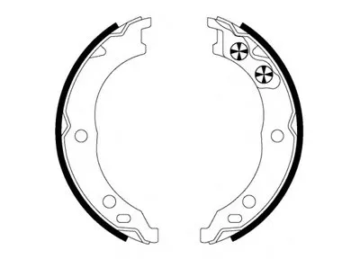 Комплект тормозных колодок, стояночная тормозная система HELLA PAGID купить