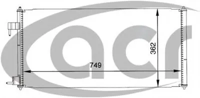 Конденсатор, кондиционер ACR купить