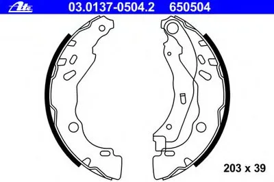 Комплект тормозных колодок ATE купить