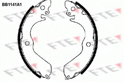 Комплект тормозных колодок FTE купить