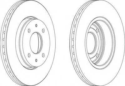 Тормозной диск PREMIER FERODO купить