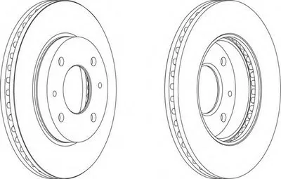 Тормозной диск PREMIER FERODO купить