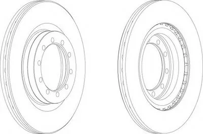 Тормозной диск PREMIER FERODO купить