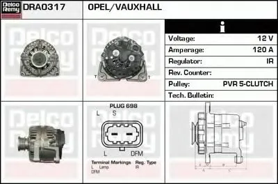 Генератор Remanufactured REMY (Light Duty) DELCO REMY купить