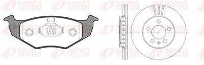 Комплект тормозов, дисковый тормозной механизм Twin Kit REMSA купить