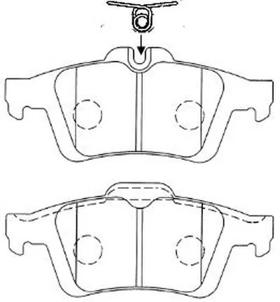 Комплект тормозных колодок, дисковый тормоз Premium Advics AISIN купить