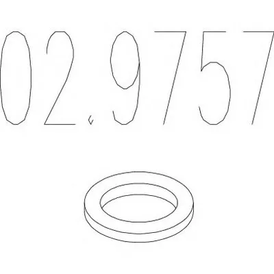 Уплотнительное кольцо, труба выхлопного газа MTS купить