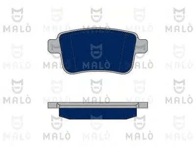 Комплект тормозных колодок, дисковый тормоз MALÒ купить
