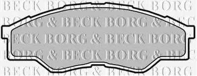 Комплект тормозных колодок, дисковый тормоз BORG & BECK купить