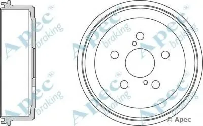 Тормозной барабан APEC braking купить