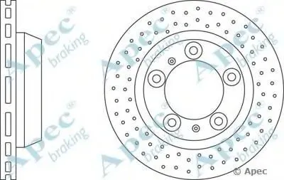Тормозной диск APEC braking купить