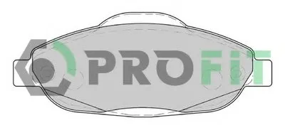 Комплект тормозных колодок, дисковый тормоз PROFIT купить