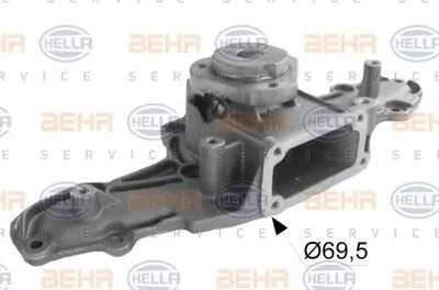 Водяной насос BEHR HELLA SERVICE Version ALTERNATIVE BEHR HELLA SERVICE купить