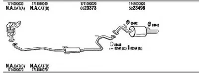 Система выпуска ОГ WALKER купить