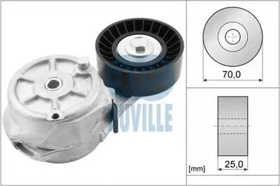 Натяжная планка, поликлиновой ремень RUVILLE купить