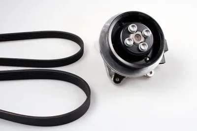 Водяной насос + комплект ручейковых ремней HEPU купить