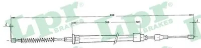 Трос, стояночная тормозная система LPR купить