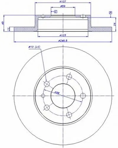 Тормозной диск CAR купить