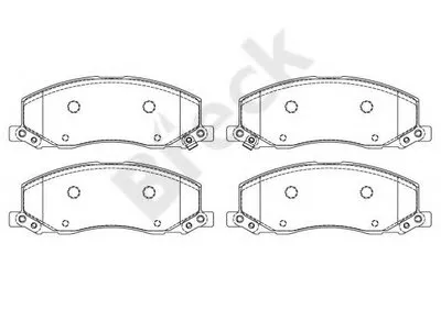 Комплект тормозных колодок, дисковый тормоз BRECK купить