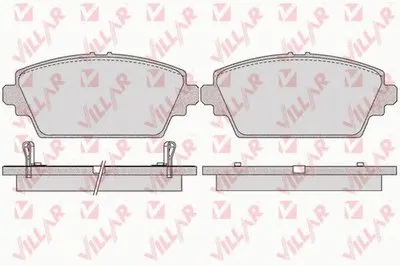 Комплект тормозных колодок, дисковый тормоз VILLAR купить