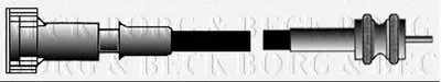 Тросик спидометра BORG & BECK купить