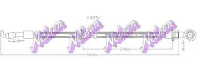 Тормозной шланг BROVEX-NELSON купить