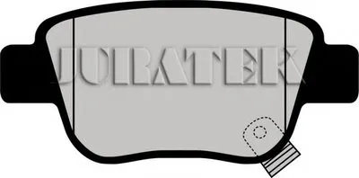 Комплект тормозных колодок, дисковый тормоз JURATEK купить