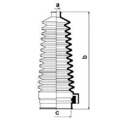 Пыльник, рулевое управление SPIDAN купить