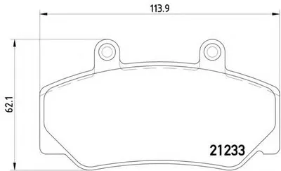 Комплект тормозных колодок, дисковый тормоз HELLA купить