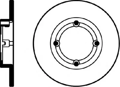 Тормозной диск HELLA купить