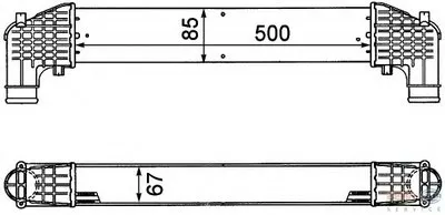 Интеркулер BEHR HELLA SERVICE HELLA купить