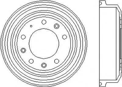 Тормозной барабан HELLA PAGID купить