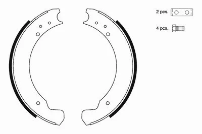 Комплект тормозных колодок TEXTAR купить